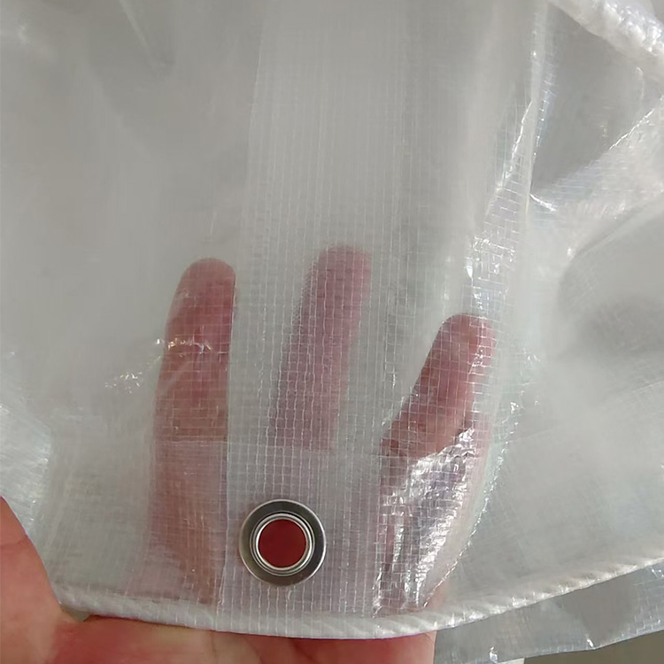 Тежък прозрачен PE брезент